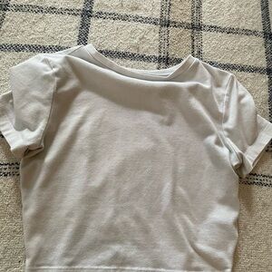 Wild Fable Cream Short Sleeve Tee